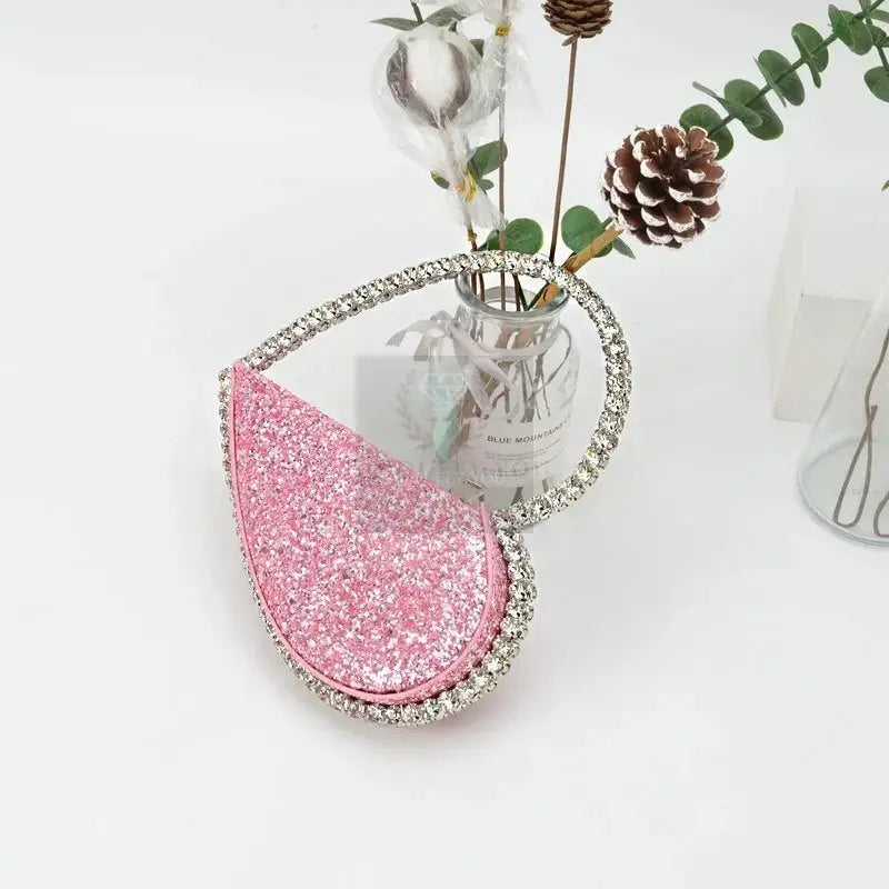 Crystal Handle Shape Clutches - Uniquely You Online