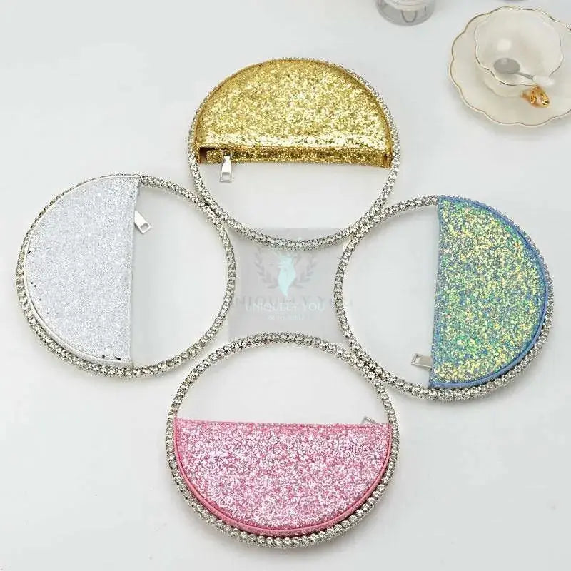 Crystal Handle Shape Clutches - Uniquely You Online