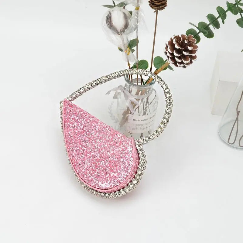 Crystal Handle Shape Clutches - Uniquely You Online