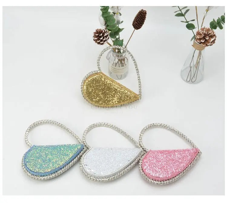 Crystal Handle Shape Clutches - Uniquely You Online