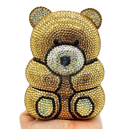 Crystal Panda/Teddy Bear Clutches (variety) - Uniquely You Online