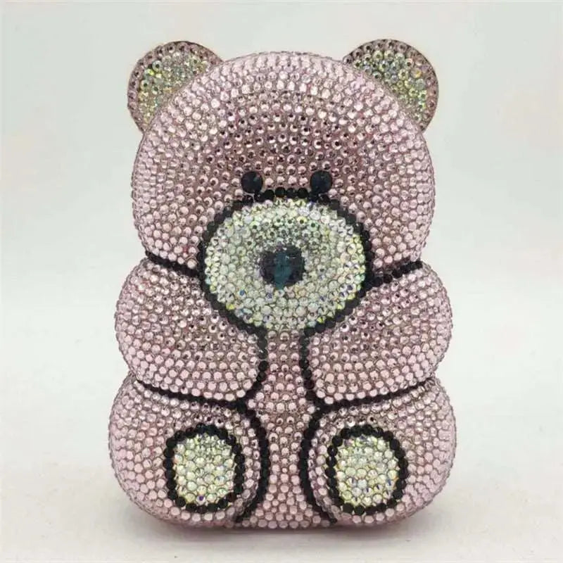 Crystal Panda/Teddy Bear Clutches (variety) - Uniquely You Online