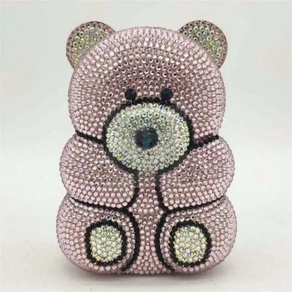 Crystal Panda/Teddy Bear Clutches (variety) - Uniquely You Online