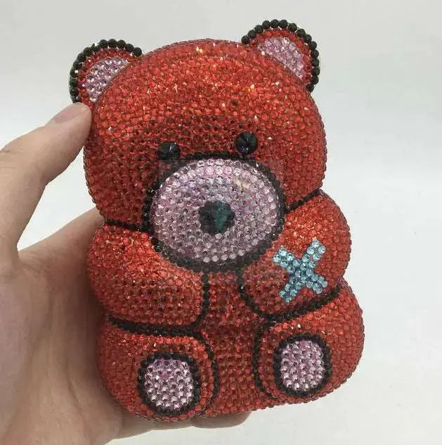 Crystal Panda/Teddy Bear Clutches (variety) - Uniquely You Online