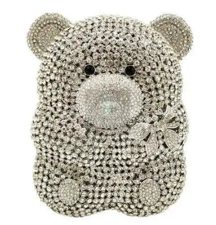 Crystal Panda/Teddy Bear Clutches (variety) - Uniquely You Online