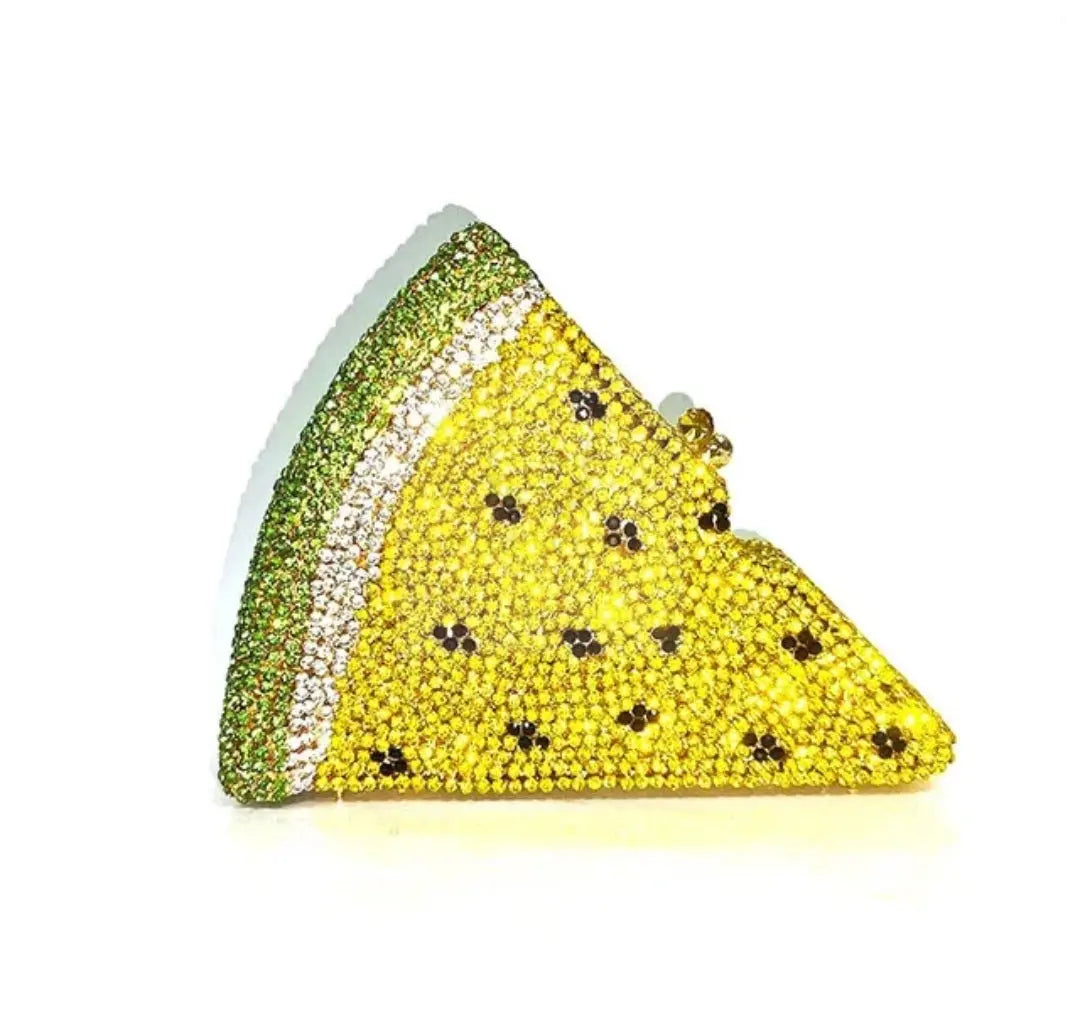 Crystal Pizza Slice Novelty Bag  Uniquely You Online