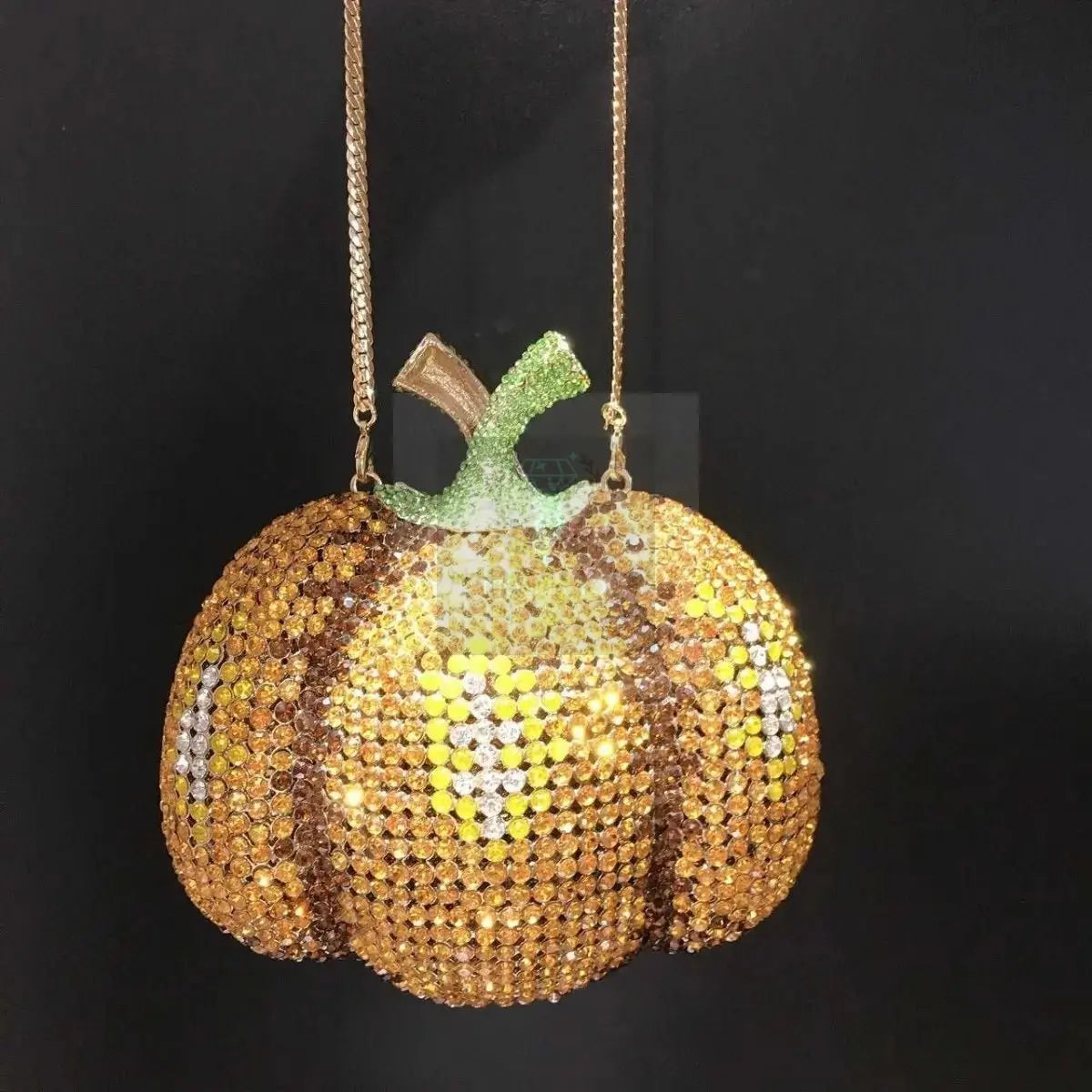 Crystal Pumpkin Clutch - Uniquely You Online