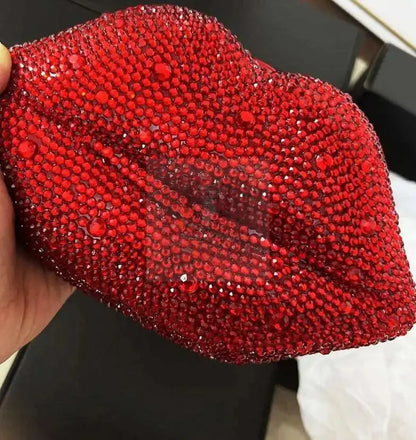 Crystal Red Kiss Clutch - Uniquely You Online