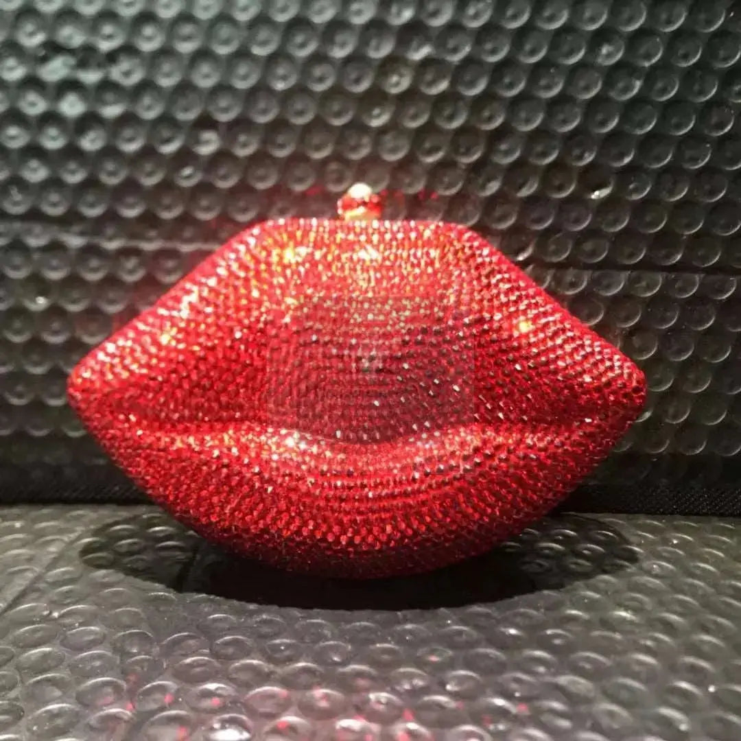 Crystal Red Kiss Clutch - Uniquely You Online