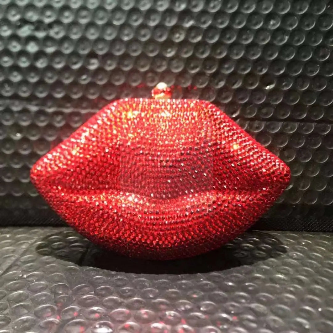 Crystal Red Kiss Clutch - Uniquely You Online