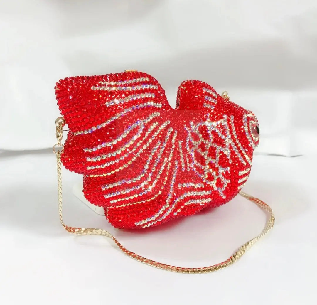 Crystal Red Koi Fish Novelty Bag  Uniquely You Online