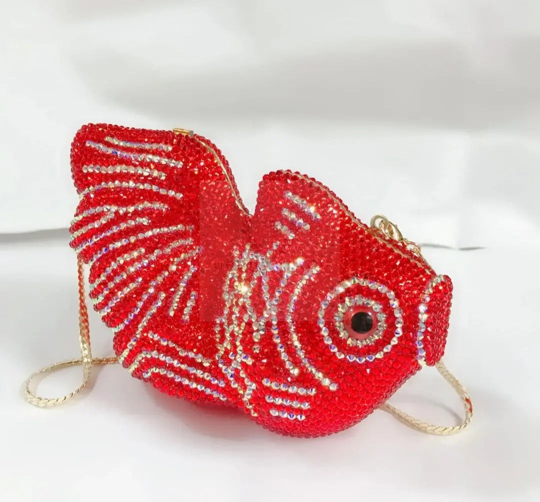 Crystal Red Koi Fish Novelty Bag  Uniquely You Online