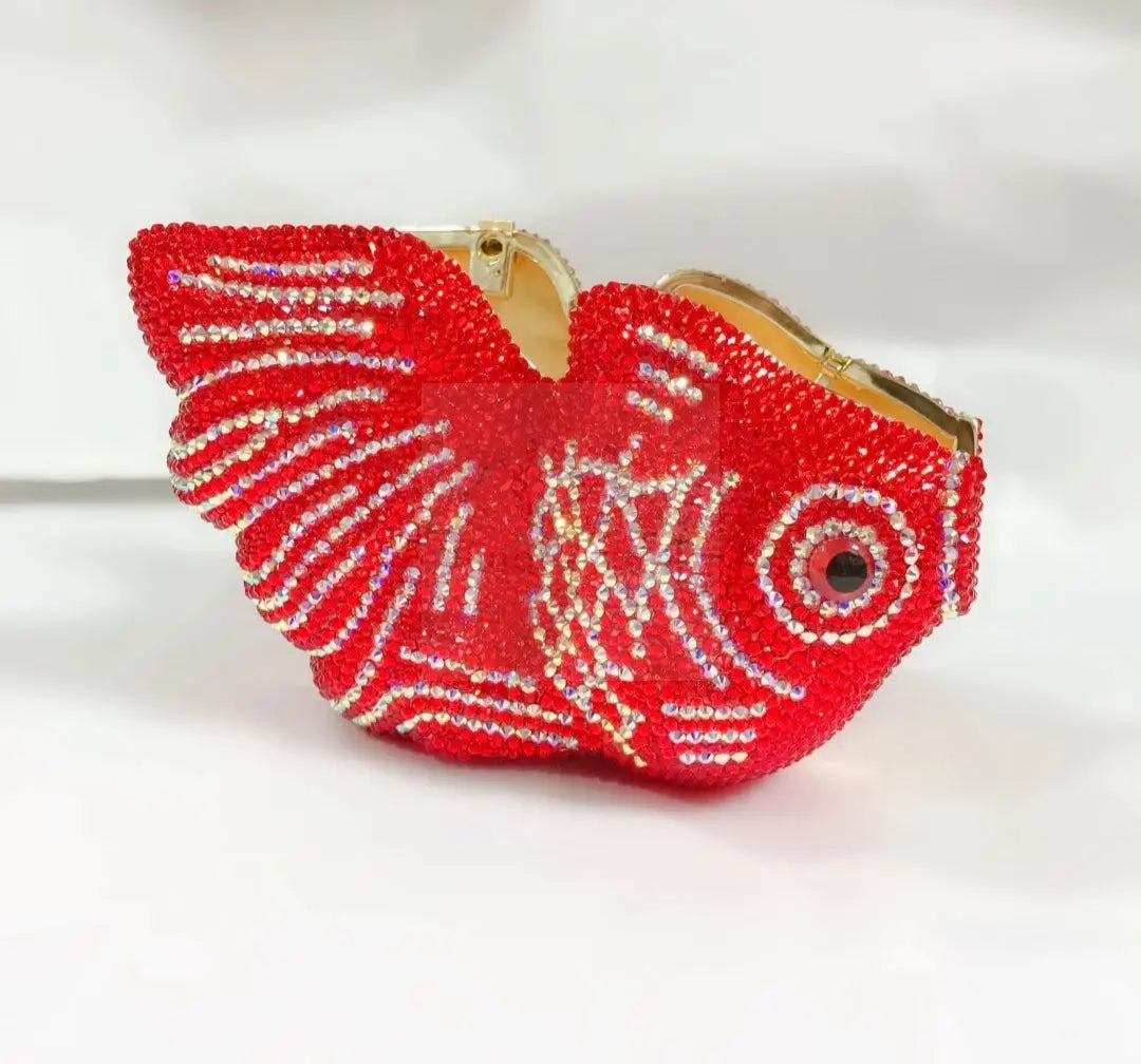 Crystal Red Koi Fish Novelty Bag  Uniquely You Online