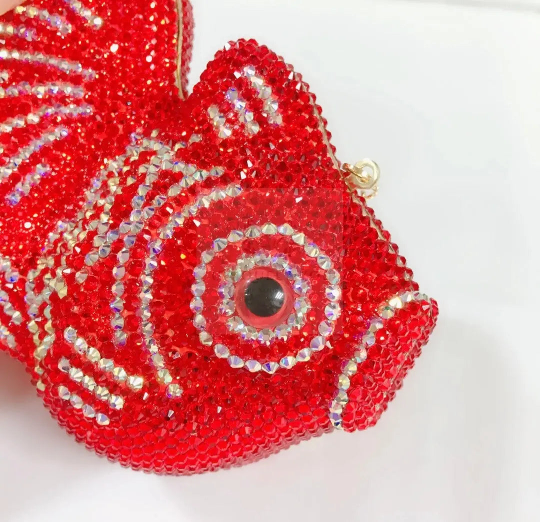 Crystal Red Koi Fish Novelty Bag  Uniquely You Online