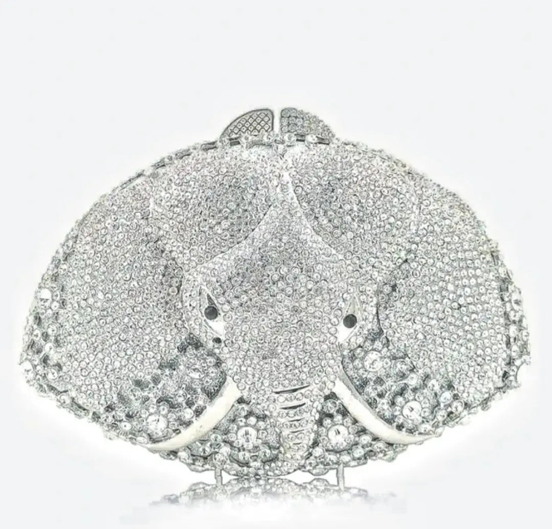 Crystal Regal Elephant Novelty Clutch  Uniquely You Online