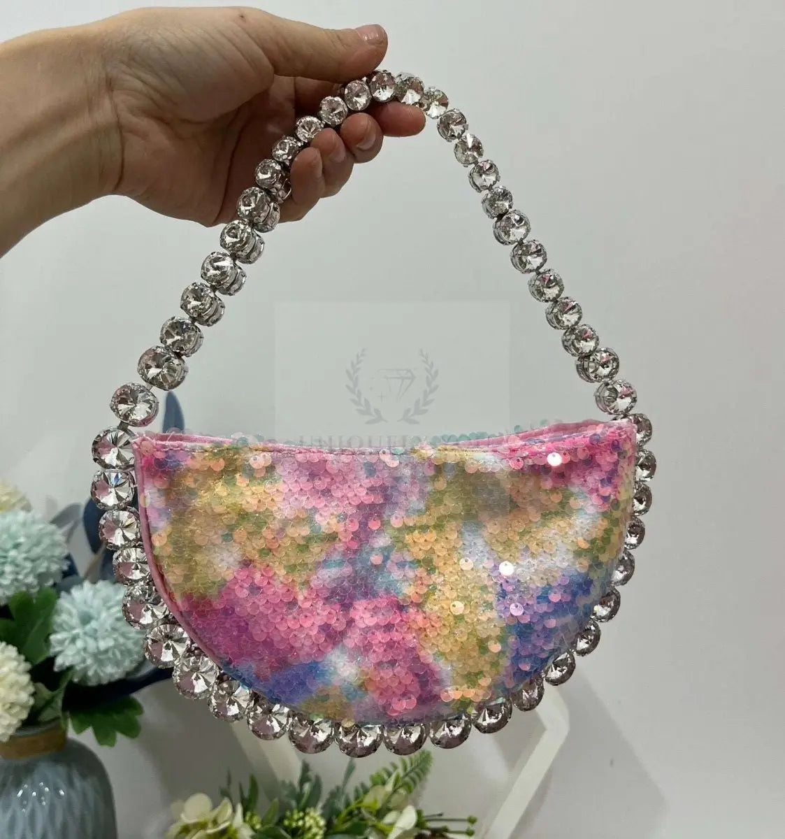 Crystal Sequin Purse - Uniquely You Online