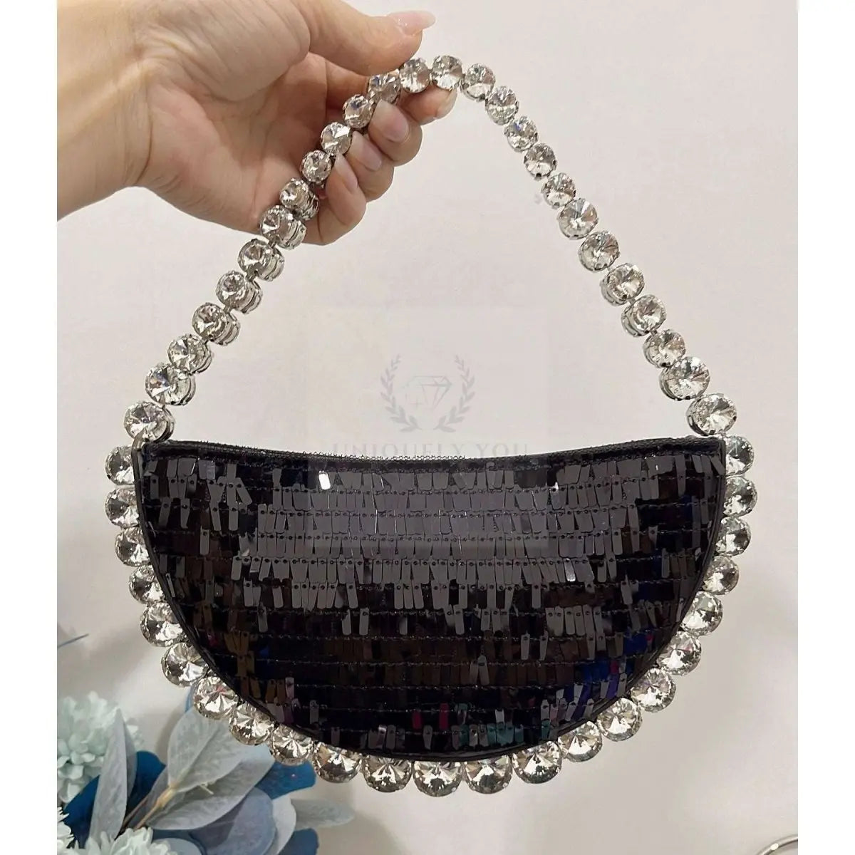 Crystal Sequin Purse - Uniquely You Online