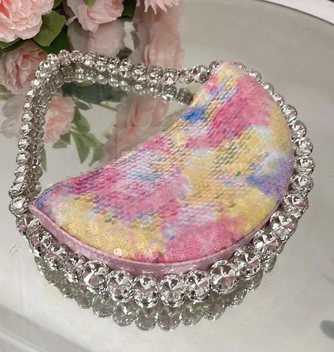 Crystal Sequin Purse - Uniquely You Online