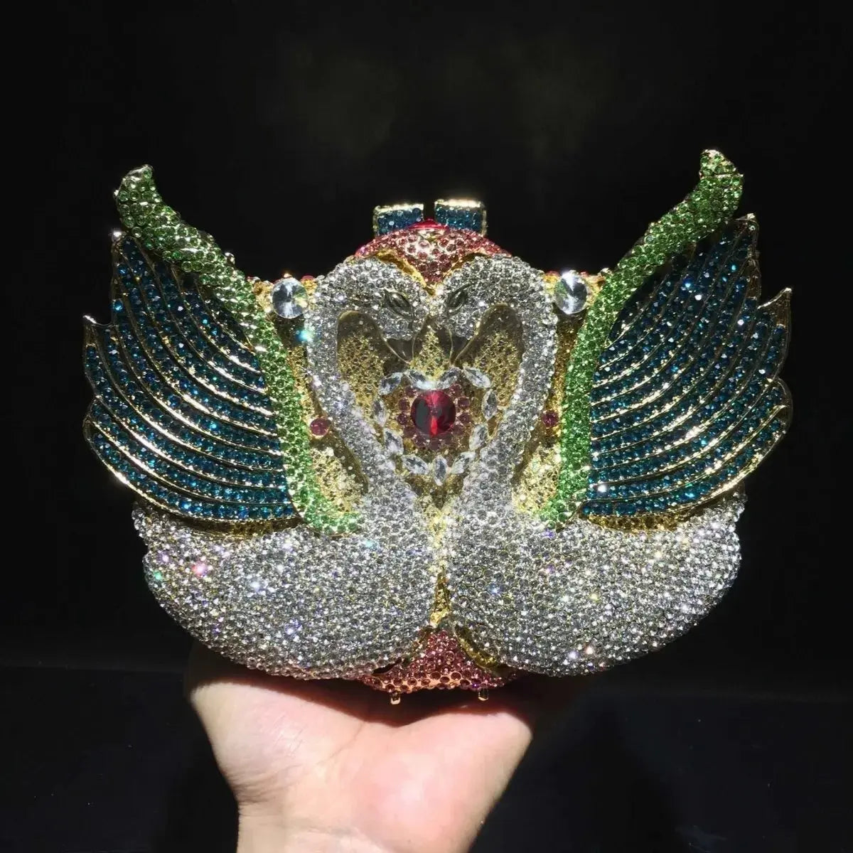 Crystal Swan Clutch (variety) - Uniquely You Online