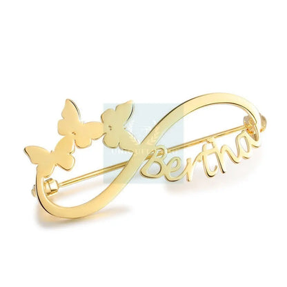 Custom Butterfly Infinity Brooch - Uniquely You Online