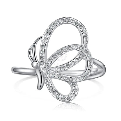 Delicate Butterfly Ring