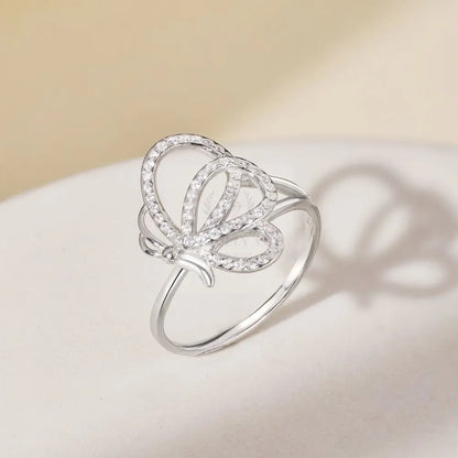 Delicate Butterfly Ring