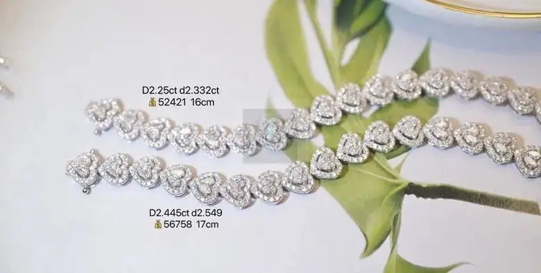 Diamond Heart Link Bracelet - Uniquely You Online