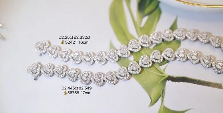 Diamond Heart Link Bracelet - Uniquely You Online