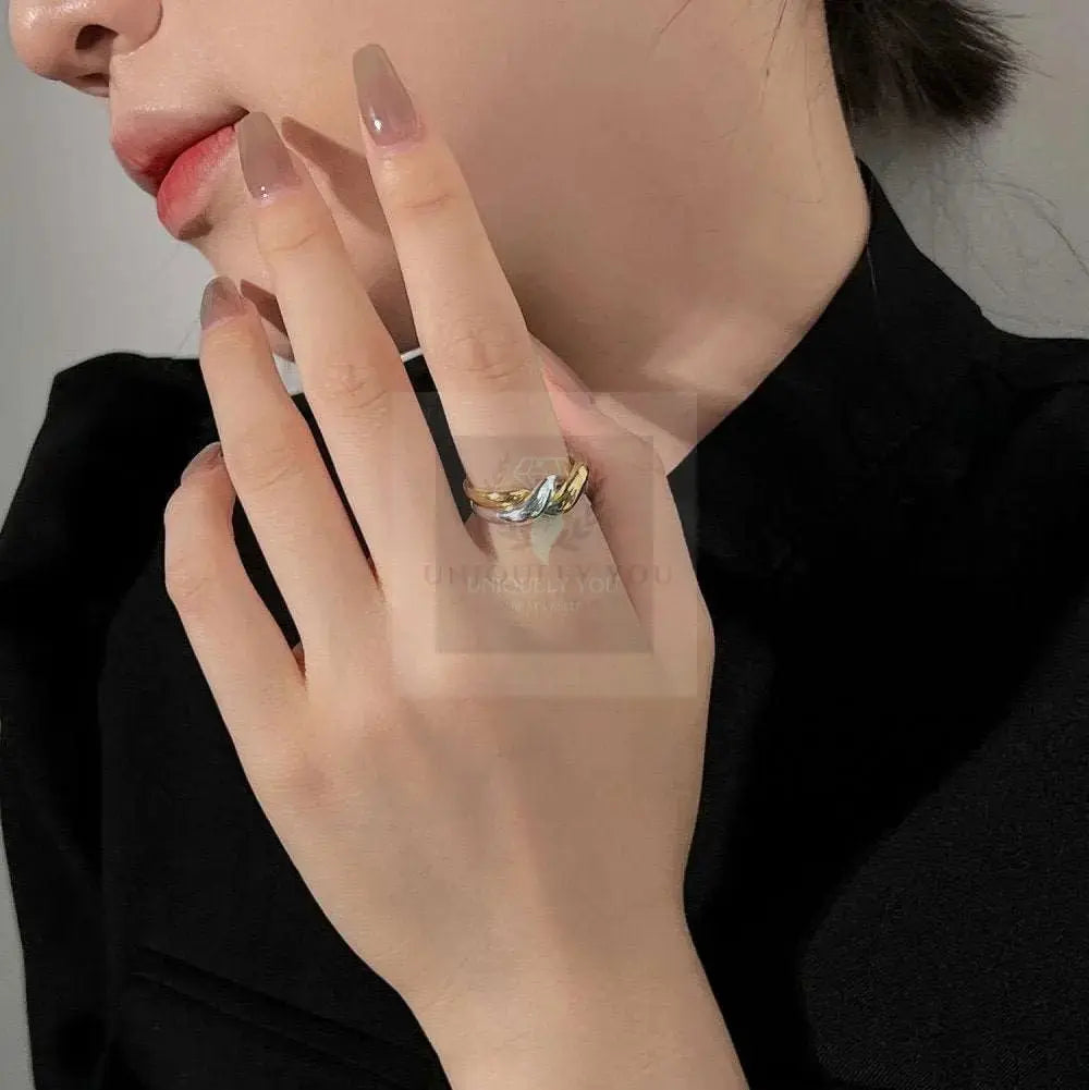 Double Layer Ring - Uniquely You Online