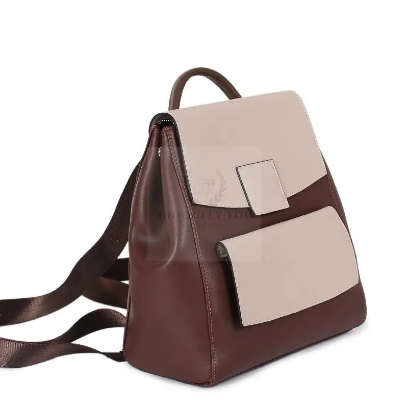 Duo Leather Backpack - Uniquely You Online