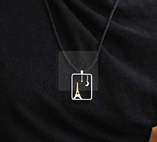 Eiffel Tower Frame Pendant - Uniquely You Online