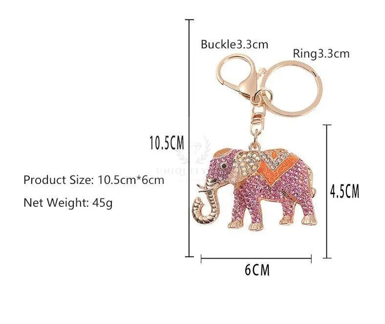 Elephant Bag Charm - Uniquely You Online