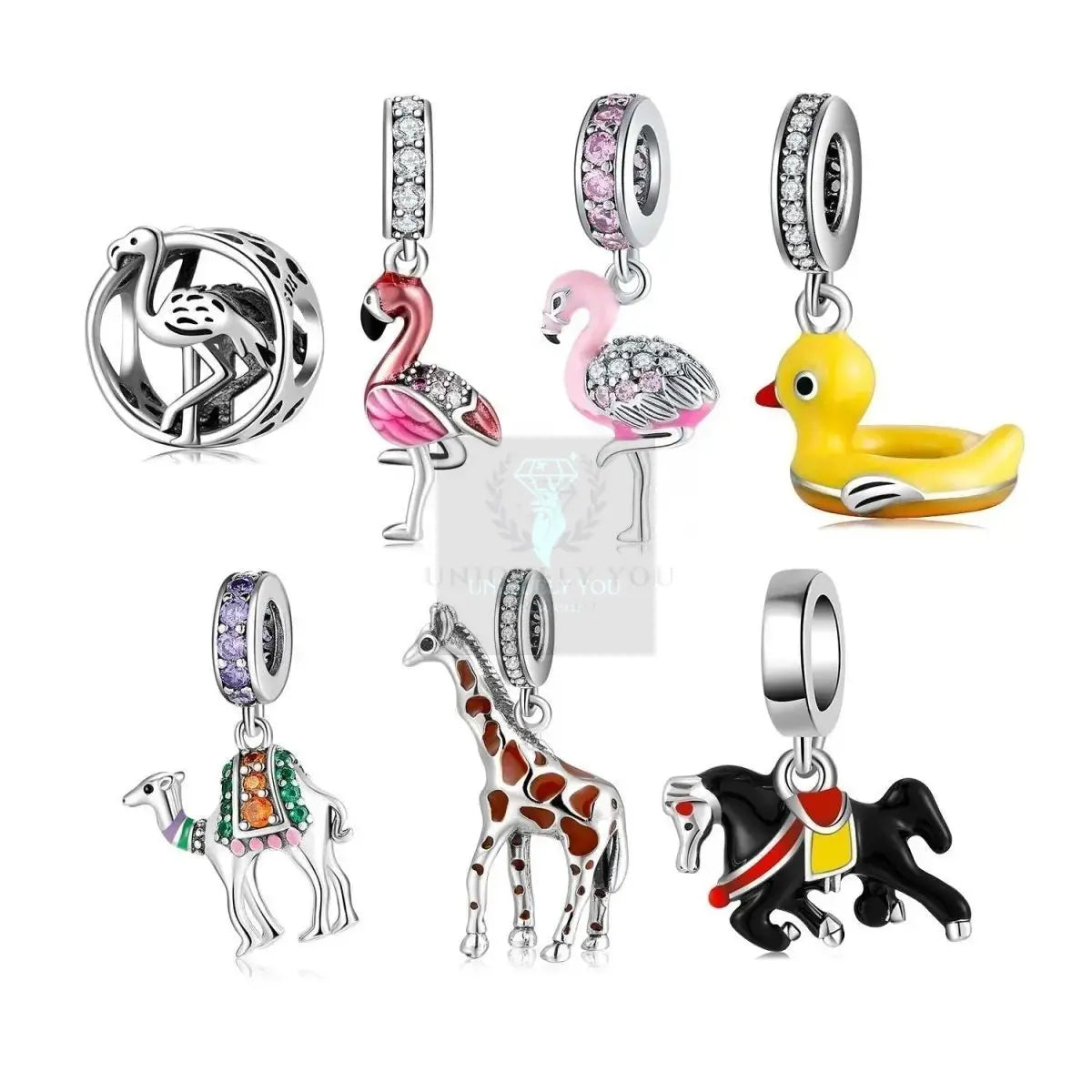 Enamel Birds and Animal Charms - Uniquely You Online