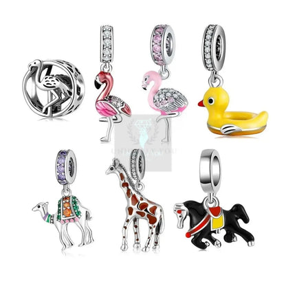 Enamel Birds and Animal Charms - Uniquely You Online