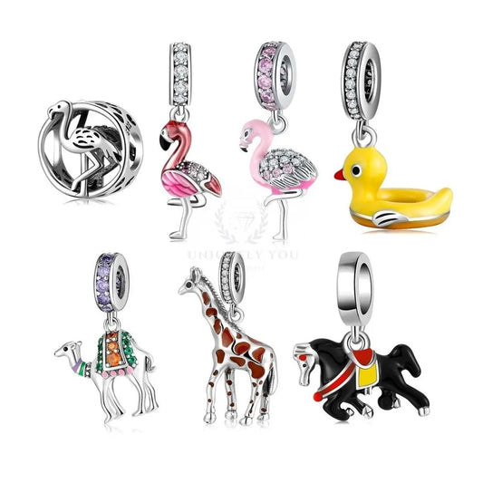 Enamel Birds and Animal Charms - Uniquely You Online