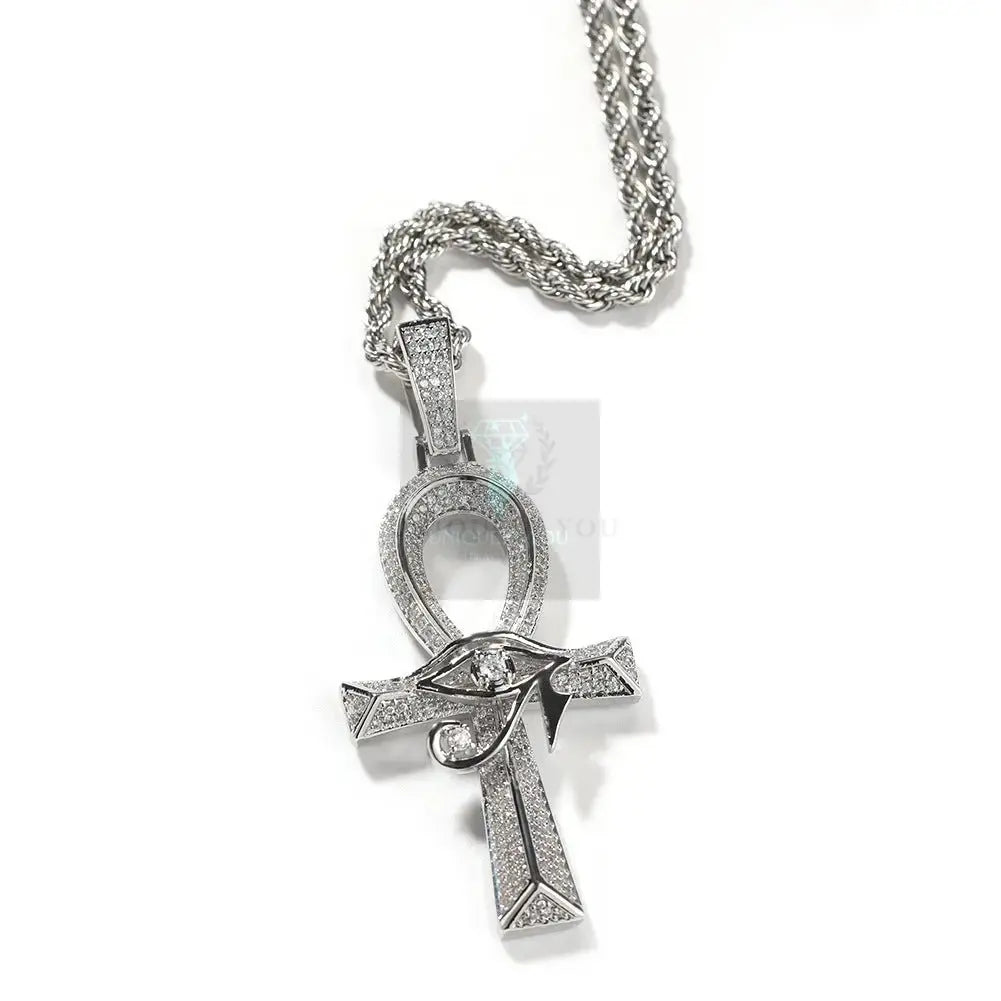 Eye of Horus Ankh Pendant with Rope Chain - Uniquely You Online