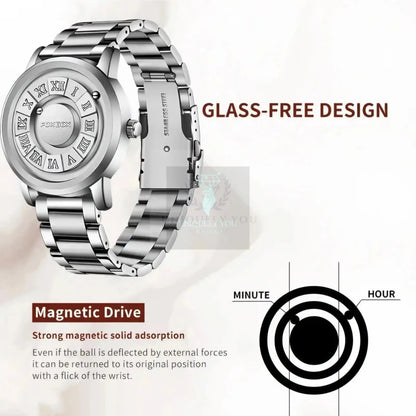 FOXBOX 0047 Roman Numeral Magnetic Watch  Uniquely You Online