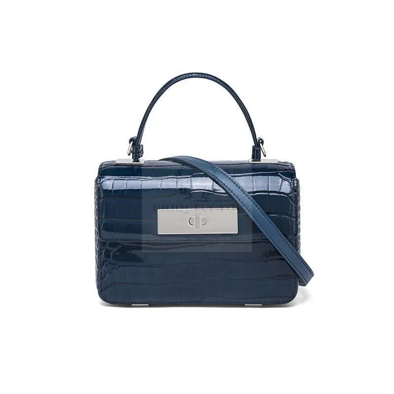 Faux Crocodile Pattern Leather Bag - Uniquely You Online