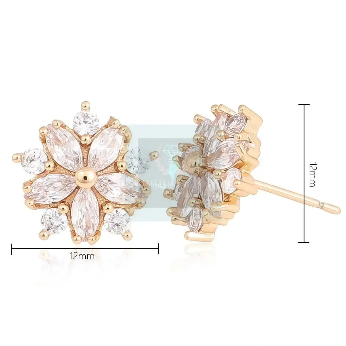 Flower Stud Earrings - Uniquely You Online