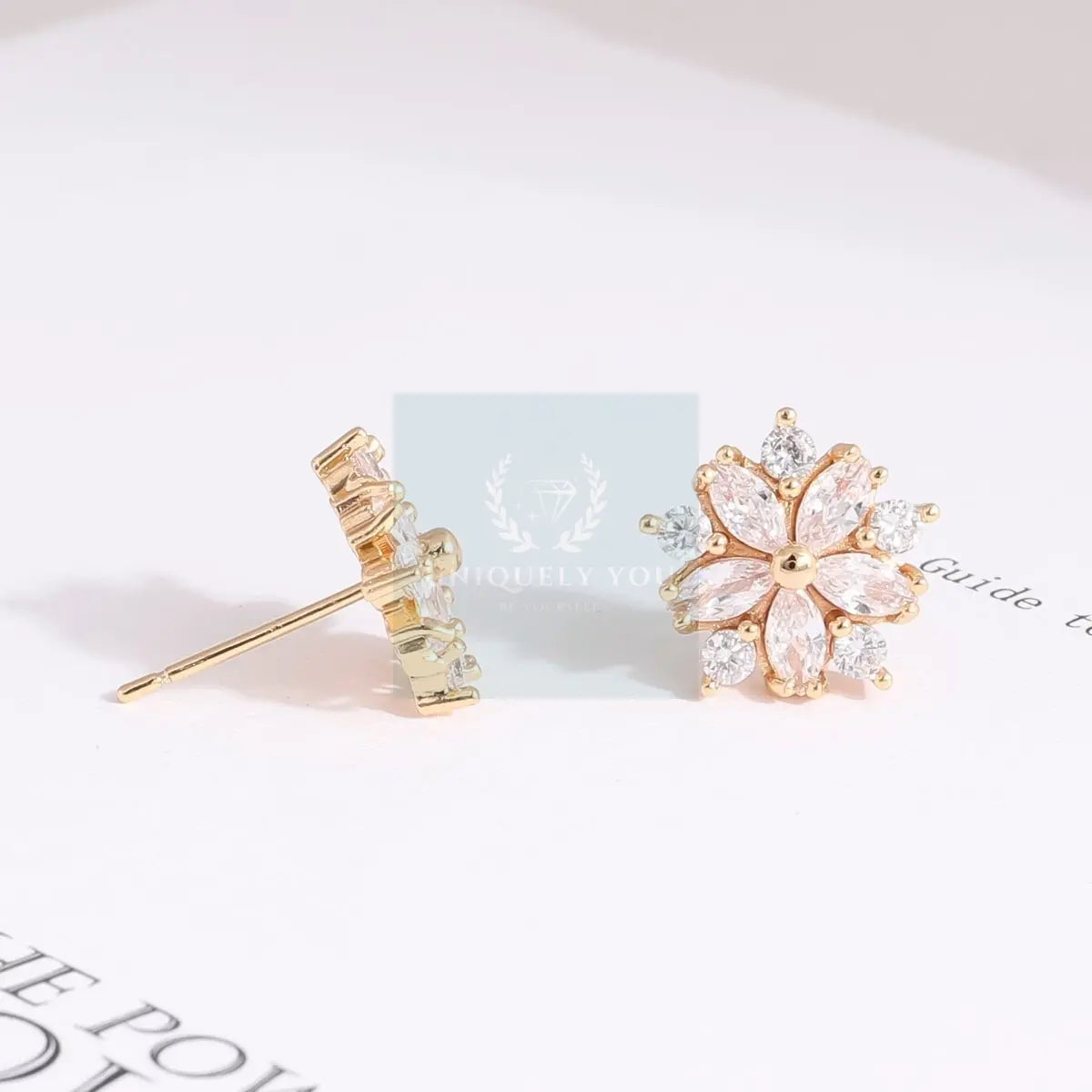 Flower Stud Earrings - Uniquely You Online