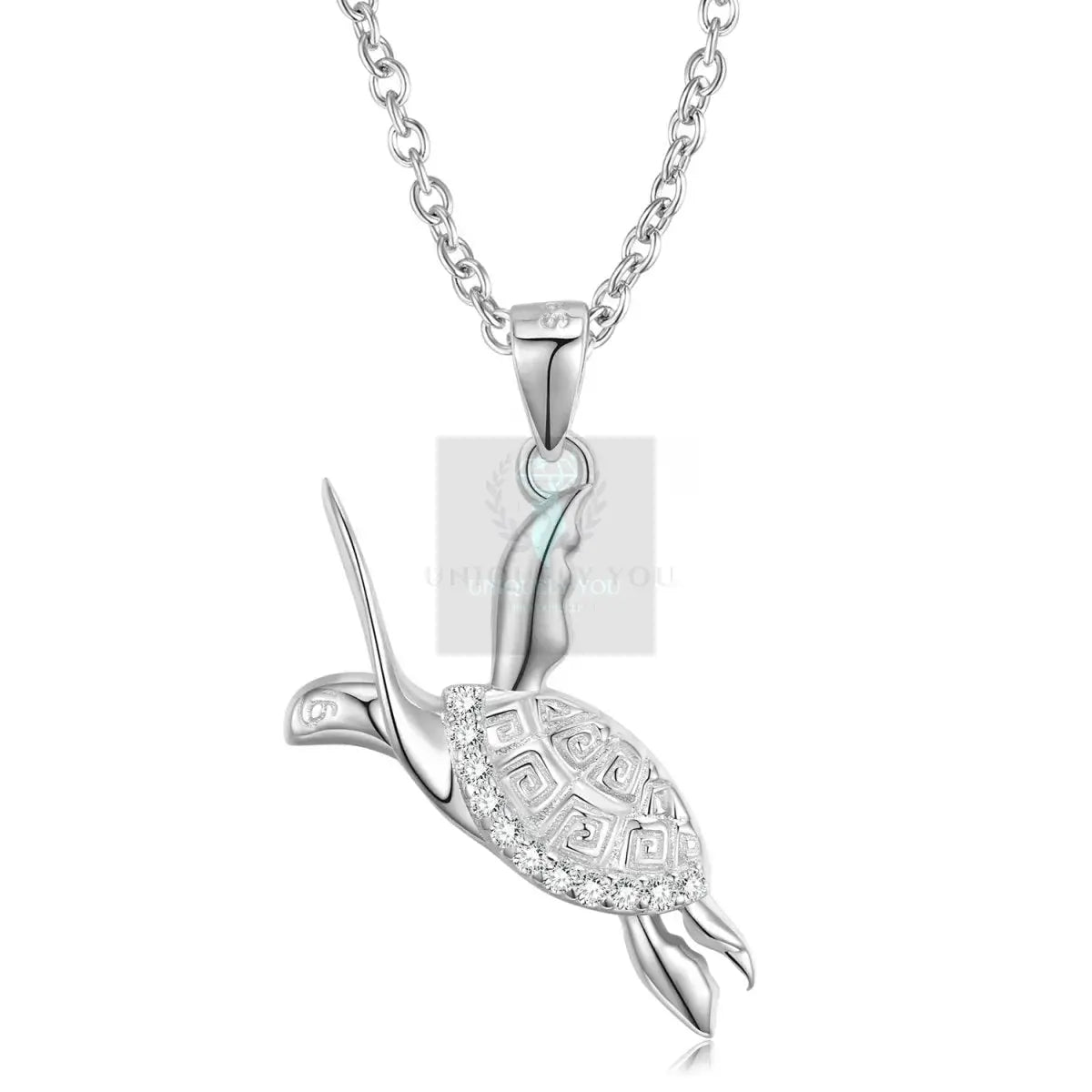 Fluttering Tortoise Pendant and Necklace - Uniquely You Online