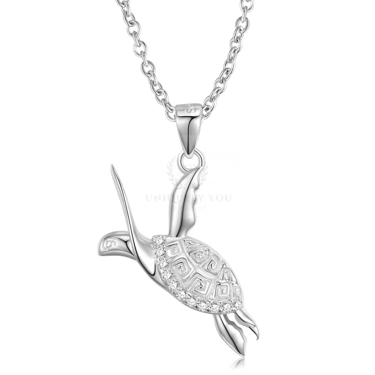 Fluttering Tortoise Pendant and Necklace - Uniquely You Online