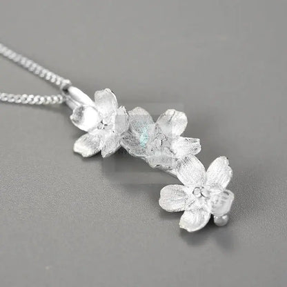 Forget-Me-Not Flower Pendant - Uniquely You Online