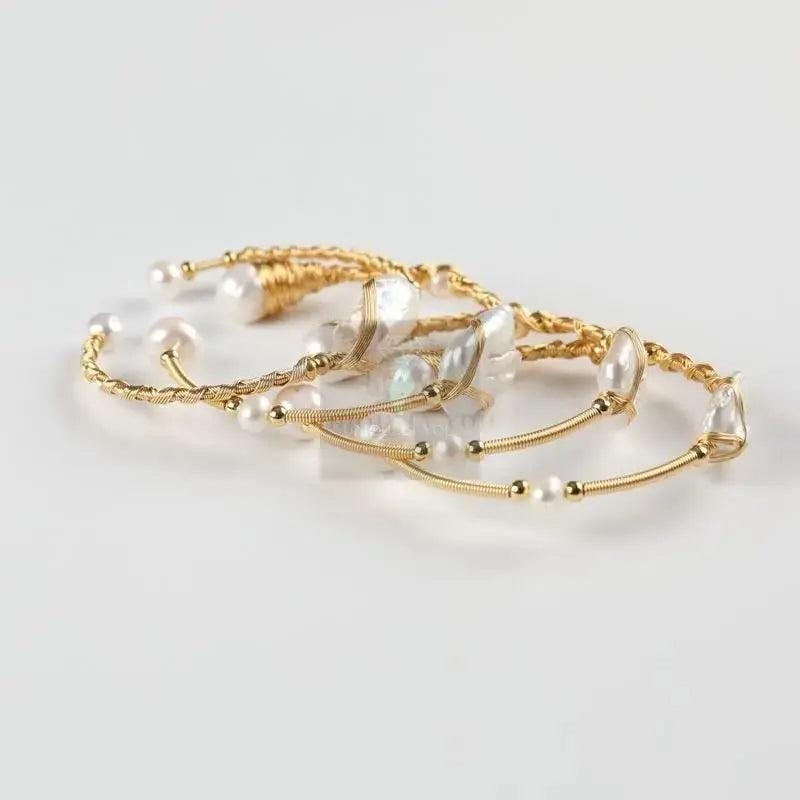 Freshwater Pearls Bracelet (variety) - Uniquely You Online