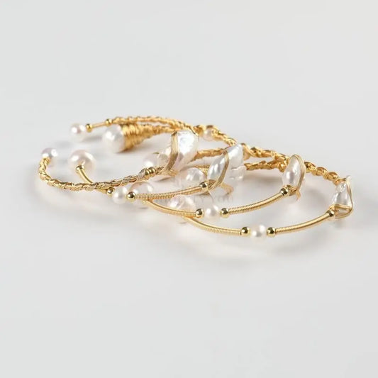 Freshwater Pearls Bracelet (variety) - Uniquely You Online