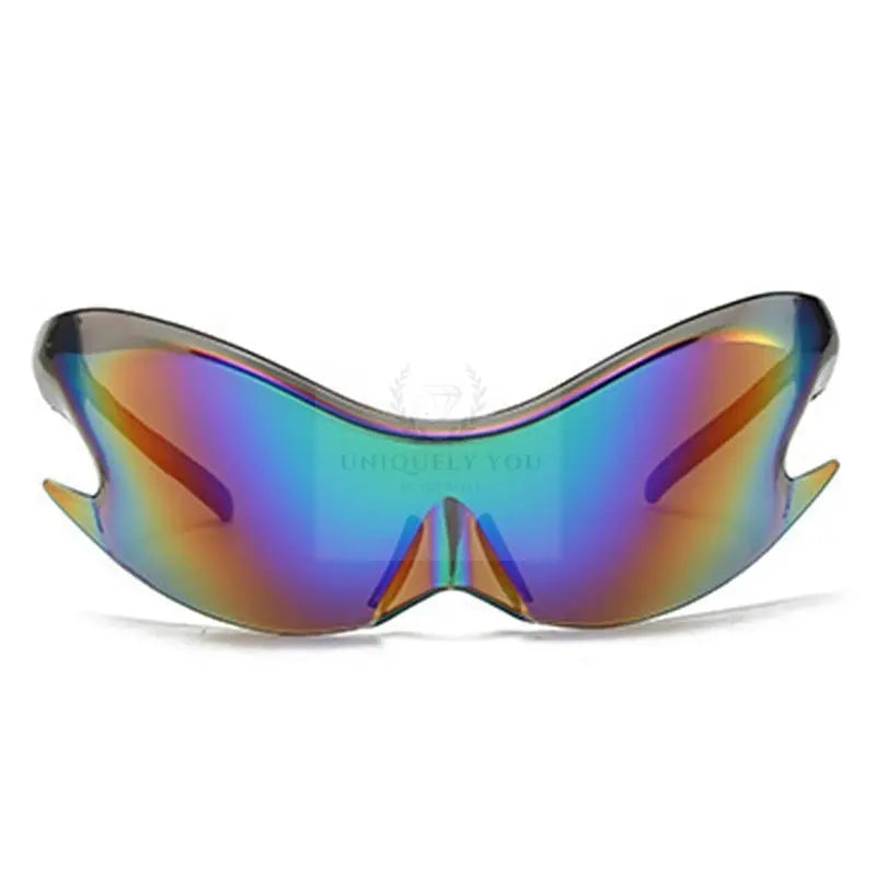 Futuristic Shield Sunglasses - Uniquely You Online