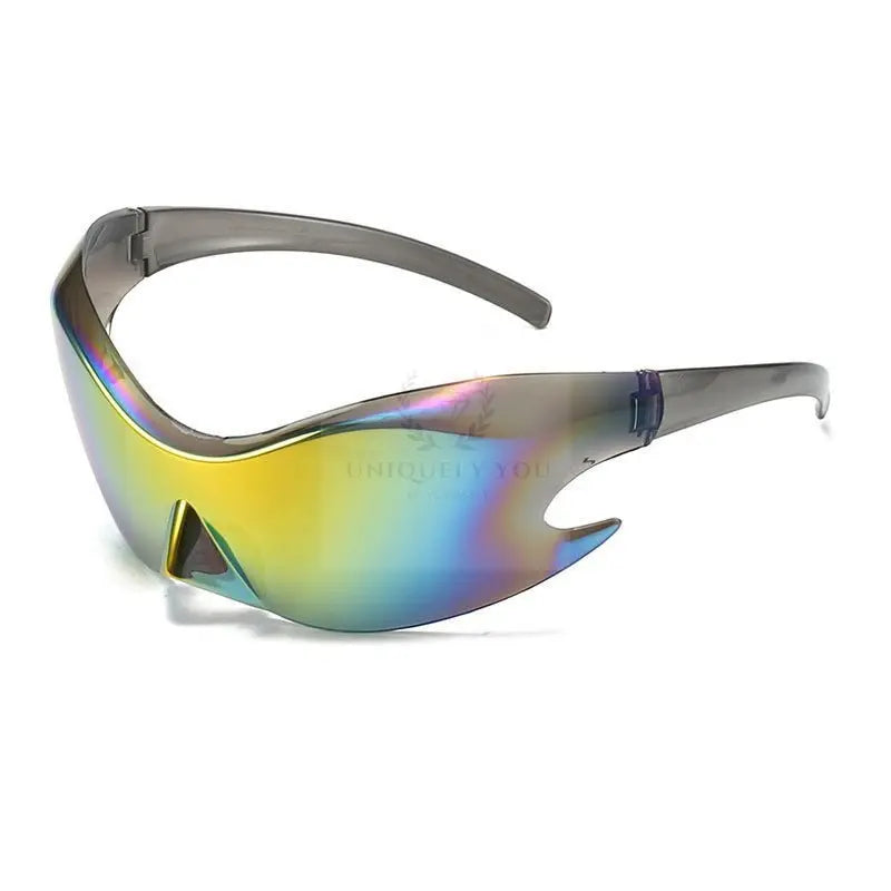 Futuristic Shield Sunglasses - Uniquely You Online