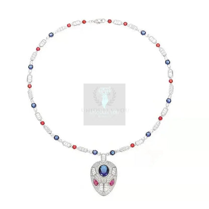 Gemstone Snake Charmer Necklace - Uniquely You Online