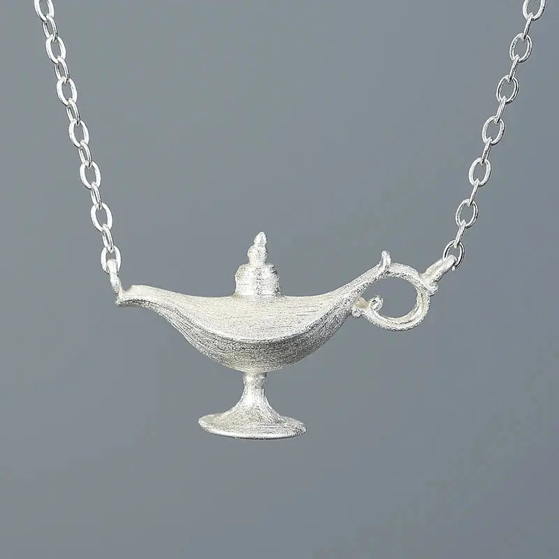 Genie Lamp Pendant with Necklace - Uniquely You Online