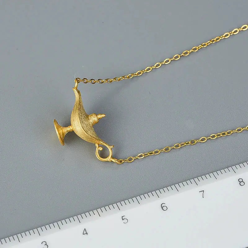 Genie Lamp Pendant with Necklace - Uniquely You Online